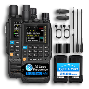 Two-Way Handheld VHF/UHF Radios